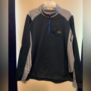 Cabela's Extreme Performance Gear 1/4 Zip Pullover Sweatshirt Size Large